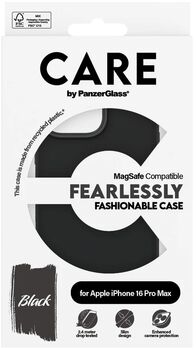 PanzerGlass Care iPhone 16 Pro Max MagSafe símahulstur - Svart