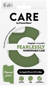 PanzerGlass Care iPhone 16 Pro Max MagSafe símahulstur - Grænt