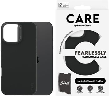 PanzerGlass Care iPhone 16 Pro Max símahulstur - Svart