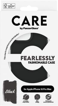 PanzerGlass Care iPhone 16 Pro Max símahulstur - Svart