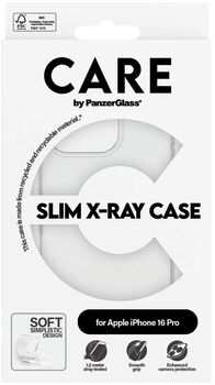 PanzerGlass Care iPhone 16 Pro X-Ray símahulstur - Glært