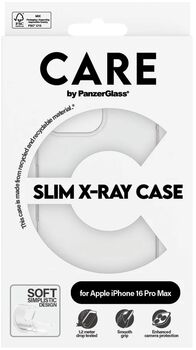PanzerGlass Care iPhone 16 Pro Max X-Ray símahulstur - Glært