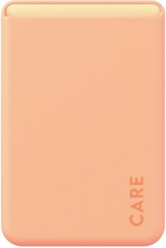 PanzerGlass Care MagSafe kortaveski fyrir iPhone - Peach