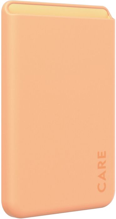 PanzerGlass Care MagSafe kortaveski fyrir iPhone - Peach