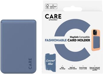 PanzerGlass Care MagSafe kortaveski fyrir iPhone - Blátt