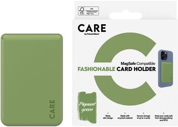 PanzerGlass Care MagSafe kortaveski fyrir iPhone - Grænt