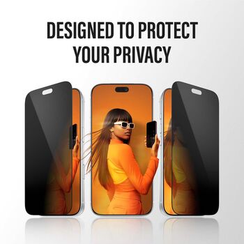 PanzerGlass iPhone 18 Pro Max Fastfit öryggisgler með skjásíu