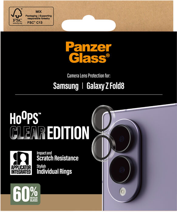 PanzerGlass Samsung Galaxy Z Fold8 Hoops linsuvörn