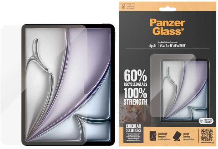 PanzerGlass iPad Air 11" 2024 iPad 10,9" öryggisgler