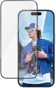 PanzerGlass iPhone 15/16 öryggisgler með EasyAligner