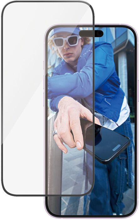 PanzerGlass iPhone 16 Plus öryggisgler með EasyAligner