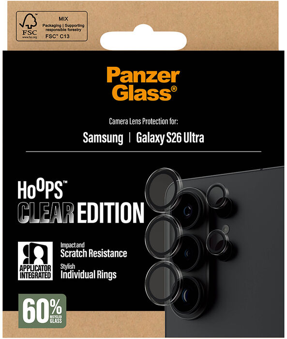 PanzerGlass Samsung Galaxy S26 Ultra linsuvörn
