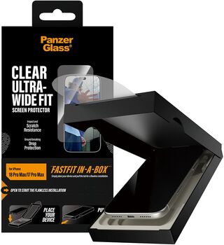 PanzerGlass iPhone 18/17 Pro Max Fastfit öryggisgler