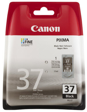 Canon PG-37BK blekhylki - Svart