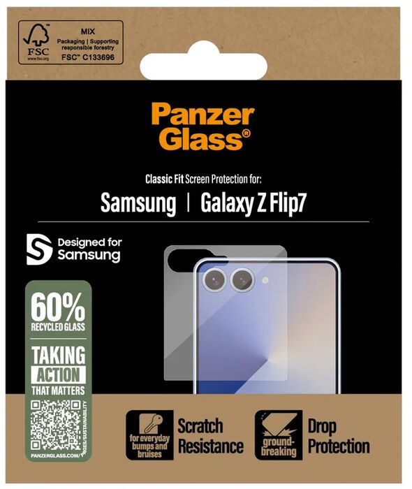 PanzerGlass Samsung Galaxy Z Flip7 UWF varnargler