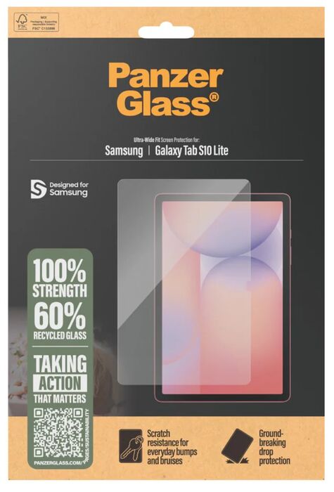 PanzerGlass Samsung Galaxy Tab S10 Lite UWF öryggisgler