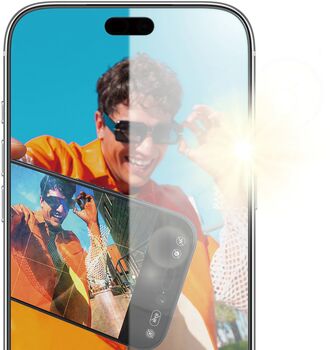 PanzerGlass iPhone 18 Pro Max Fastfit öryggisgler m. glampavörn