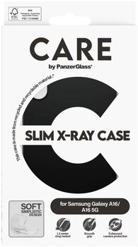 PanzerGlass Care Samsung A16 X-Ray símahulstur - Svart