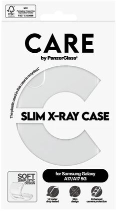 PanzerGlass Care Samsung A17 X-Ray símahulstur