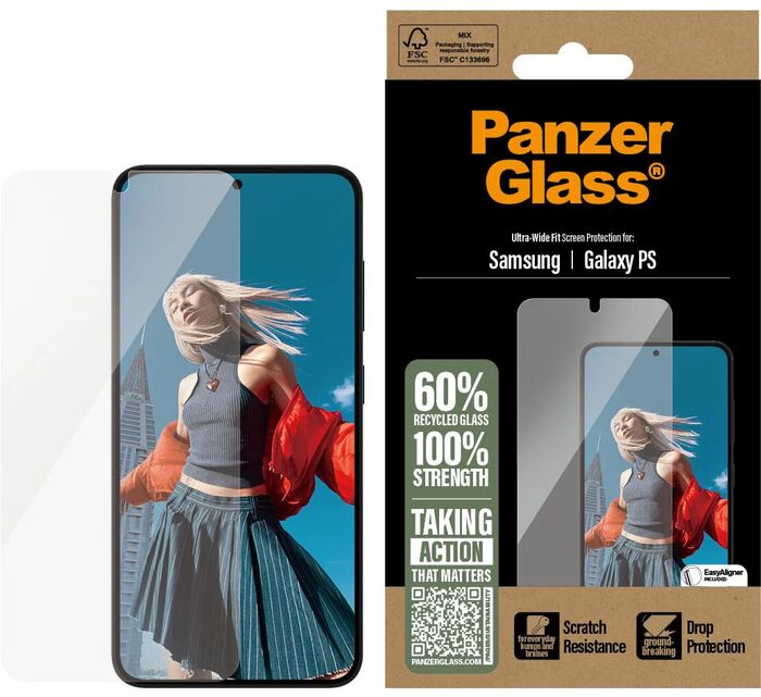 PanzerGlass Samsung Galaxy S25 Edge öryggisgler