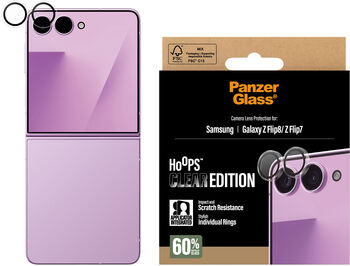 PanzerGlass Samsung Galaxy Z Flip8 Hoops linsuvörn