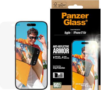 PanzerGlass iPhone Air Anti-Reflective öryggisgler EasyAligner