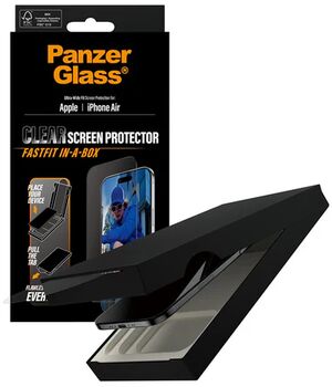 PanzerGlass iPhone Air Fastfit in-a-box öryggisgler