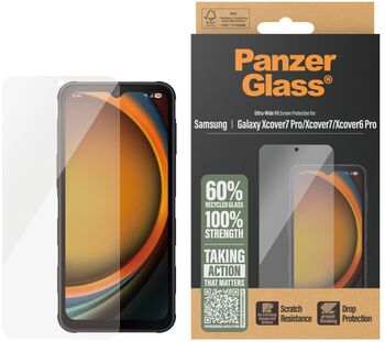 PanzerGlass Samsung Galaxy Xcover7 Pro/Xcover7/Xcover6 Pro - Glært