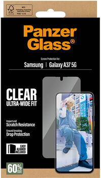 PanzerGlass Samsung Galaxy A37 UWF - Glært
