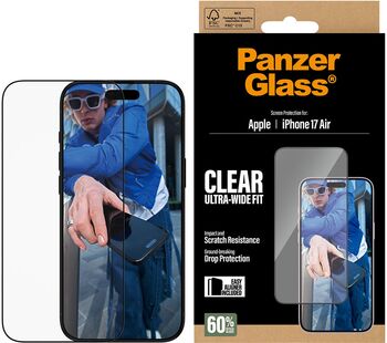 PanzerGlass iPhone Air öryggisgler með EasyAligner