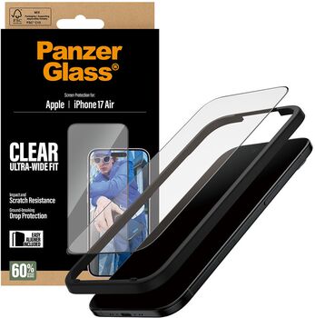 PanzerGlass iPhone Air öryggisgler með EasyAligner