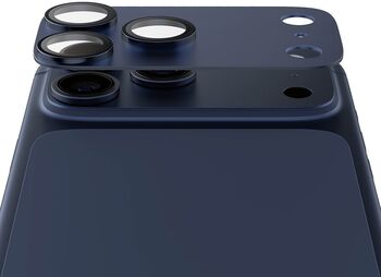 PanzerGlass iPhone 17 Pro FENDER linsuvörn - Blá