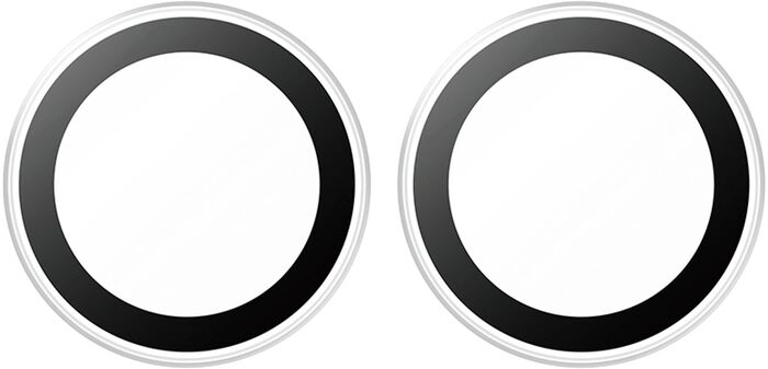PanzerGlass iPhone Duo Hoops linsuvörn - Glær