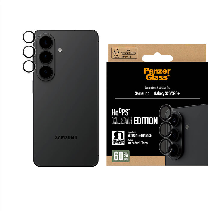 PanzerGlass Samsung Galaxy S26/26+ linsuvörn