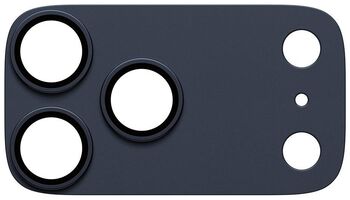 PanzerGlass iPhone 17 Pro Max FENDER linsuvörn - Dökkblá