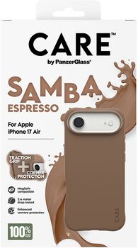 CARE iPhone Air Samba MagSafe símahulstur - Espresso
