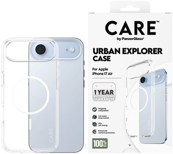 CARE iPhone Air Urban MagSafe símahulstur - Glært