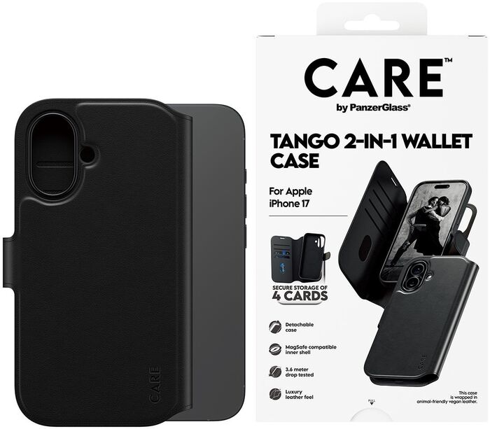 CARE iPhone 17 Tango símaveski - Svart