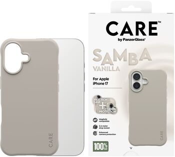 CARE iPhone 17 Samba MagSafe símahulstur - Vanilla