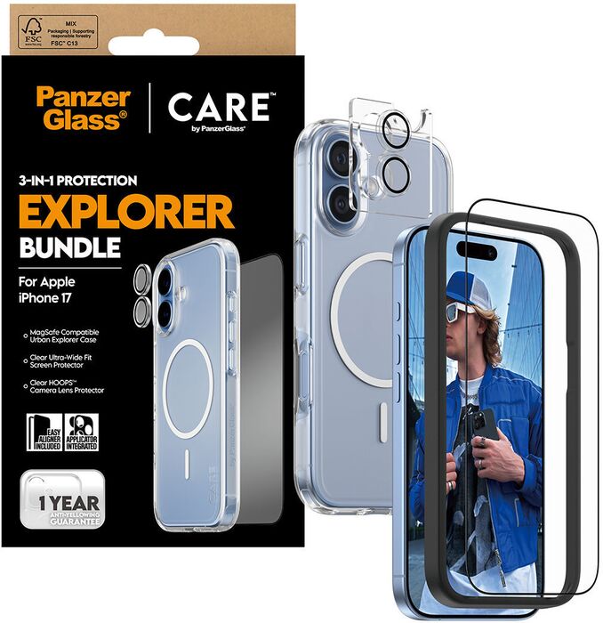 CARE iPhone 17 3-í-1 Explorer Bundle pakki