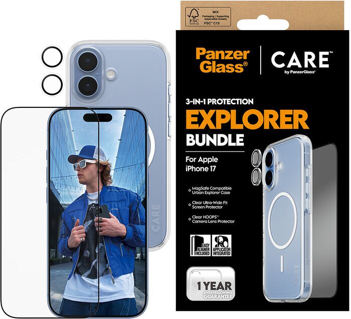 CARE iPhone 17 3-í-1 Explorer Bundle pakki