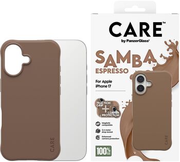 CARE iPhone 17 Samba MagSafe símahulstur - Espresso
