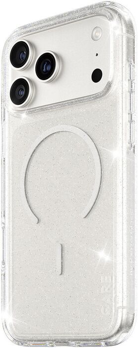 CARE iPhone 17 Pro Max Star Lit MagSafe símahulstur - Glært