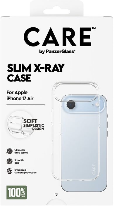 CARE iPhone Air X-Ray símahulstur - Glært