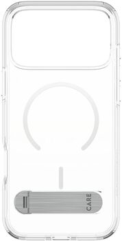 Product image not available for CARE iPhone 17 Pro Max Kickstand MagSafe símahulstur - Glært