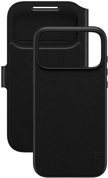 CARE iPhone 17 Pro Max Tango símaveski - Svart