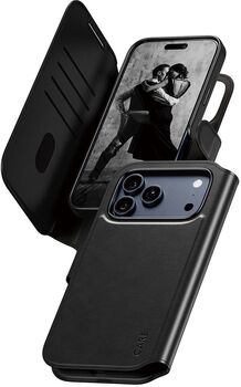 CARE iPhone 17 Pro Max Tango símaveski - Svart