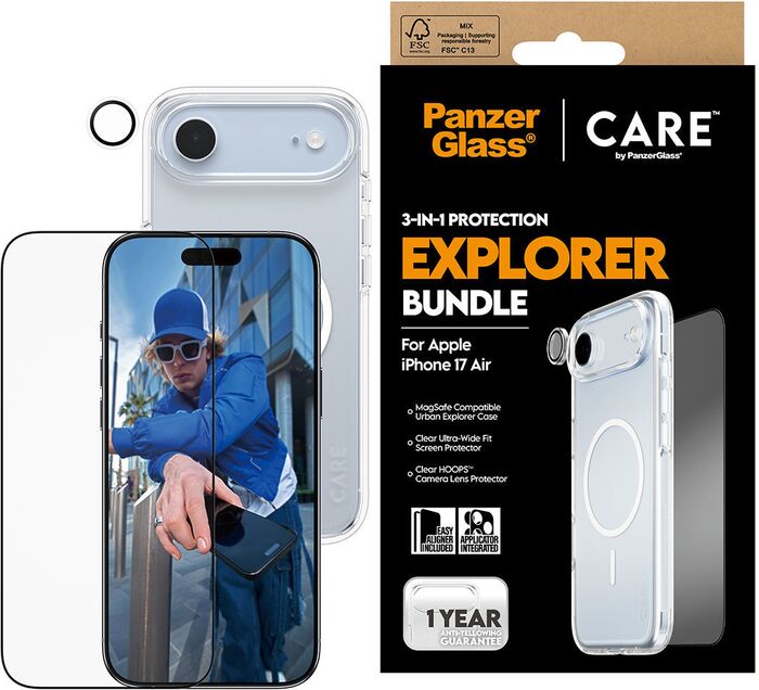 CARE iPhone Air 3-í-1 Explorer Bundle pakki
