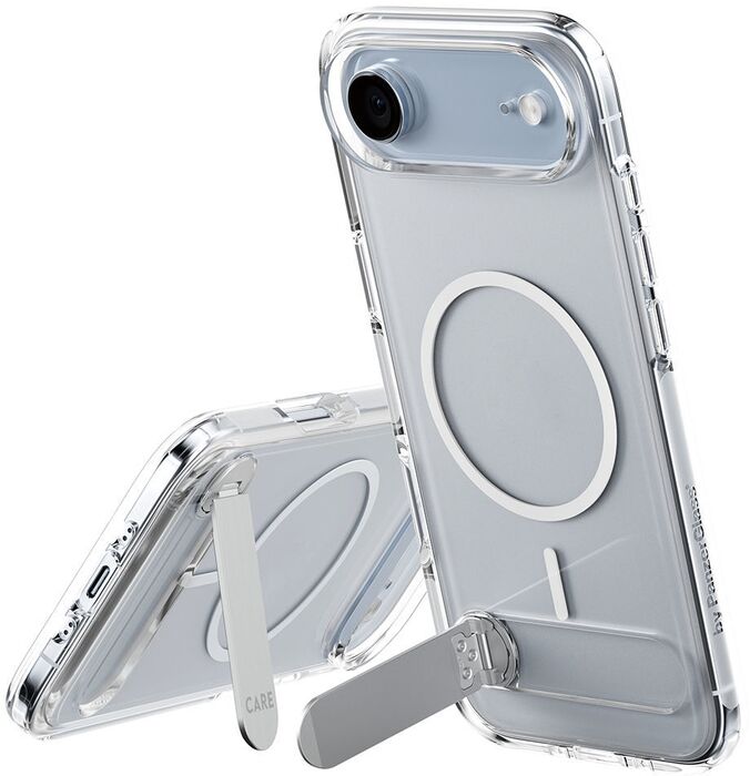 CARE iPhone Air Kickstand MagSafe símahulstur - Glært