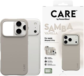 CARE iPhone 17 Pro Samba MagSafe símahulstur - Vanilla